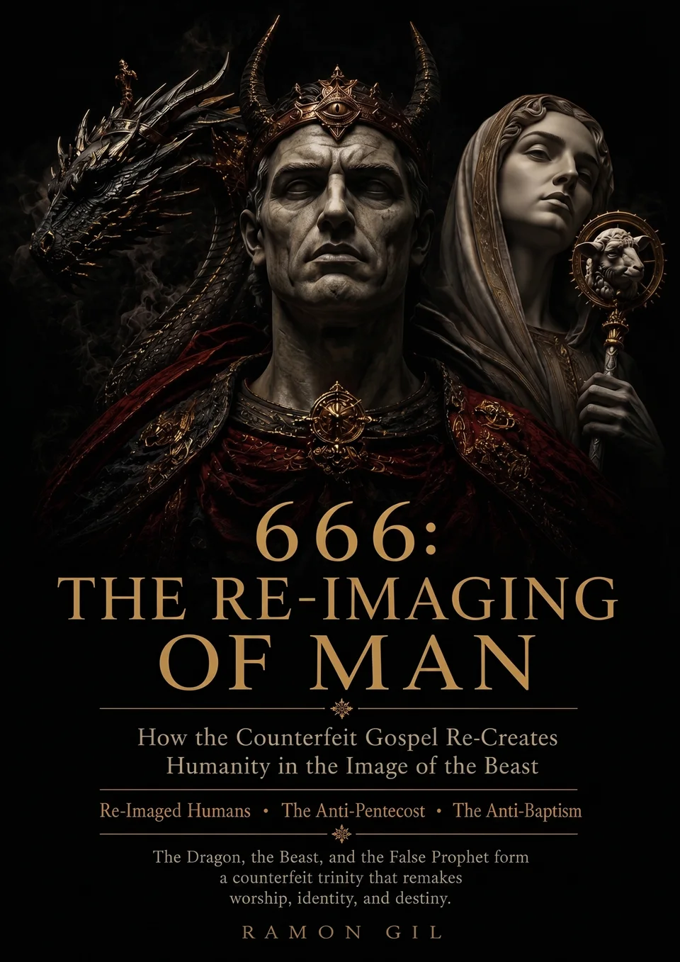 Cover of 666: The Re-Imaging of Man by Ramon Gil